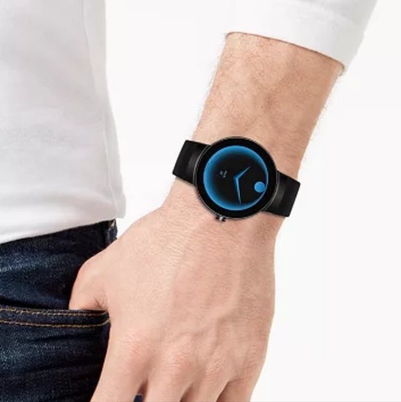 Movado Connect Black Silicone Strap Smart Watch - Picture 6 of 16